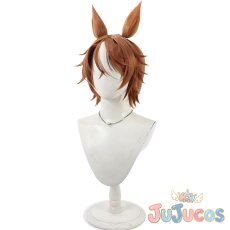 画像4: ディクタストライカ　コスプレウィッグ　ウマ娘プリティーダービー　コスプレ鬘　JUJUcosplay (4)