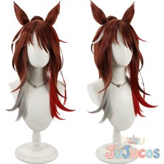 画像1: フォーエバーヤング　コスプレウィッグ　ウマ娘プリティーダービー　コスプレ鬘　JUJUcosplay (1)