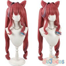 画像1: イヴォンヌ　コスプレウィッグ　アークナイツ：エンドフィールド　コスプレ鬘　JUJUcosplay (1)