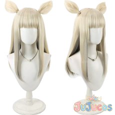 画像1: ペリカ　コスプレウィッグ　アークナイツ：エンドフィールド　コスプレ鬘　JUJUcosplay (1)
