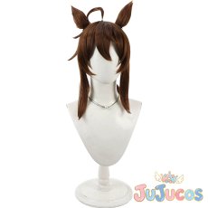画像2: ナカヤマフェスタ　祝祭遊戯　コスプレウィッグ　ウマ娘プリティーダービー　コスプレ鬘　JUJUcosplay (2)