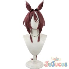 画像2: サクラチトセオー　勝負服　コスプレウィッグ　ウマ娘プリティーダービー　コスプレ鬘　JUJUcosplay (2)