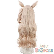画像5: ヴィクトワールピサ　コスプレウィッグ　ウマ娘プリティーダービー　コスプレ鬘　JUJUcosplay (5)