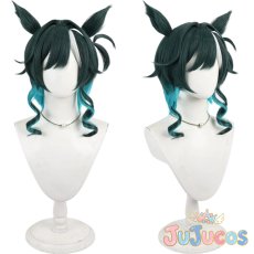 画像1: キセキ　勝負服　コスプレウィッグ　ウマ娘プリティーダービー　コスプレ鬘　JUJUcosplay (1)