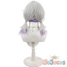 画像5: VTuber　Ayatsuno Yuni(純角ユニ)　コスプレウィッグ　バーチャルYouTuber　コスプレ鬘　JUJUcosplay (5)