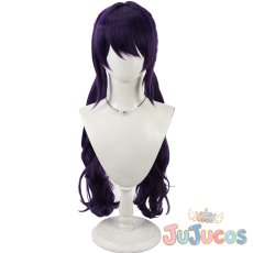 画像2: 朝比奈まふゆ　てりぶる★なーすさん　猫耳おばけの案内人　コスプレウィッグ　プロジェクトセカイ カラフルステージ！ feat. 初音ミク　コスプレ鬘　JUJUcosplay (2)