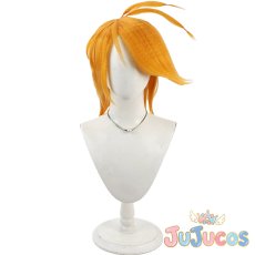 画像2: 美墨なぎさ(キュアブラック)　コスプレウィッグ　ふたりはプリキュア Max Heart　コスプレ鬘　JUJUcosplay (2)