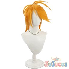 画像3: 美墨なぎさ(キュアブラック)　コスプレウィッグ　ふたりはプリキュア Max Heart　コスプレ鬘　JUJUcosplay (3)