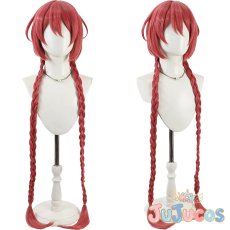 画像1: VTuber　甘結もか　初期衣装　コスプレウィッグ　バーチャルYouTuber　コスプレ鬘　JUJUcosplay (1)