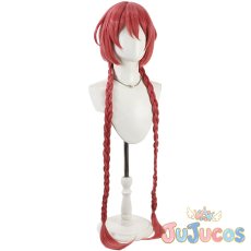 画像3: VTuber　甘結もか　初期衣装　コスプレウィッグ　バーチャルYouTuber　コスプレ鬘　JUJUcosplay (3)