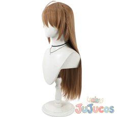 画像4: Vtuber　栗駒こまる　コスプレウィッグ　バーチャルYouTuber　コスプレ鬘　JUJUcosplay (4)