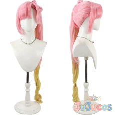 画像1: 安養寺姫芽　コスプレウィッグ　ラブライブ！蓮ノ空女学院スクールアイドルクラブ　コスプレ鬘　JUJUcosplay (1)