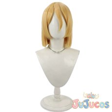 画像2: 七海龍水　コスプレウィッグ　ドクターストーン（Dr.STONE）　コスプレ鬘　JUJUcosplay (2)