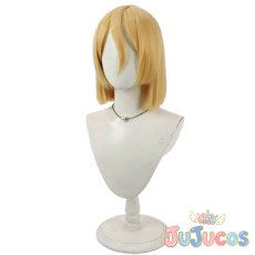 画像4: 七海龍水　コスプレウィッグ　ドクターストーン（Dr.STONE）　コスプレ鬘　JUJUcosplay (4)