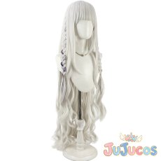 画像3: VTuber　奈羅花　ブラックウェディング　コスプレウィッグ　バーチャルYouTuber　コスプレ鬘　JUJUcosplay (3)