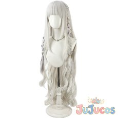 画像4: VTuber　奈羅花　ブラックウェディング　コスプレウィッグ　バーチャルYouTuber　コスプレ鬘　JUJUcosplay (4)