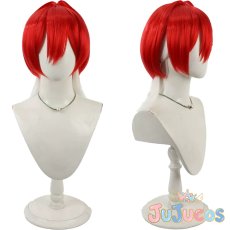 画像1: 紅野　コスプレウィッグ　死亡遊戯で飯を食う。　コスプレ鬘　JUJUcosplay (1)