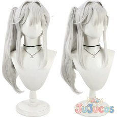 画像1: 八木唯　契約　コスプレウィッグ　雀魂　コスプレ鬘　JUJUcosplay (1)