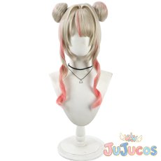 画像2: VTuber　魔界ノりりむ　チャイナ衣装　コスプレウィッグ　バーチャルYouTuber　コスプレ鬘　JUJUcosplay (2)