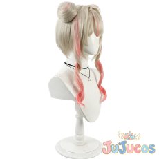 画像3: VTuber　魔界ノりりむ　チャイナ衣装　コスプレウィッグ　バーチャルYouTuber　コスプレ鬘　JUJUcosplay (3)