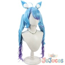 画像3: VTuber　宗谷いちか　第6衣装　コスプレウィッグ　バーチャルYouTuber　コスプレ鬘　JUJUcosplay (3)