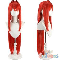 画像1: エスカレイヤー　コスプレウィッグ　超昂天使エスカレイヤー　コスプレ鬘　JUJUcosplay (1)