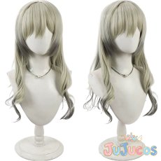 画像1: 里浜ウミカ　コスプレウィッグ　ブルーアーカイブ　コスプレ鬘　JUJUcosplay (1)