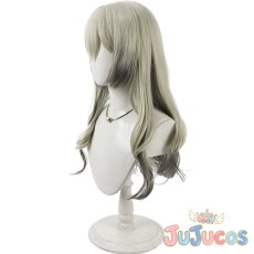 画像4: 里浜ウミカ　コスプレウィッグ　ブルーアーカイブ　コスプレ鬘　JUJUcosplay (4)