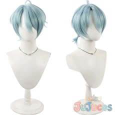 画像1: VTuber　渚トラウト　私服　コスプレウィッグ　バーチャルYouTuber　コスプレ鬘　JUJUcosplay (1)