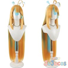 画像1: VTuber　天川はの　コスプレウィッグ　バーチャルYouTuber　コスプレ鬘　JUJUcosplay (1)