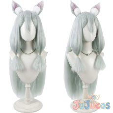 画像1: 忠犬オタ公　コスプレウィッグ　超かぐや姫！　コスプレ鬘　JUJUcosplay (1)