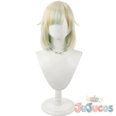 画像2: VTuber　藍沢エマ　和風戦闘服　コスプレウィッグ　バーチャルYouTuber　コスプレ鬘　JUJUcosplay (2)