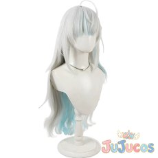 画像3: VTuber　銀城サイネ　コスプレウィッグ　バーチャルYouTuber　コスプレ鬘　JUJUcosplay (3)