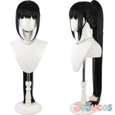 画像1: 調月リオ　臨戦　コスプレウィッグ　ブルーアーカイブ　コスプレ鬘　JUJUcosplay (1)