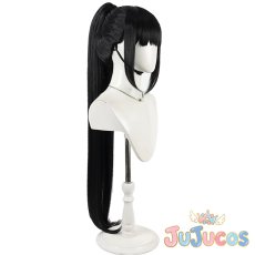 画像4: 調月リオ　臨戦　コスプレウィッグ　ブルーアーカイブ　コスプレ鬘　JUJUcosplay (4)