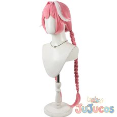 画像4: Vtuber　Raora Panthera(ラオーラ・パンテーラ)　メイド　コスプレウィッグ　バーチャルYouTuber　コスプレ鬘　JUJUcosplay (4)