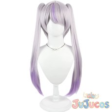 画像2: Vtuber　ラプラス・ダークネス（La+ Darknesss）　2024新衣装2　コスプレウィッグ　バーチャルYouTuber　コスプレ鬘　JUJUcosplay (2)