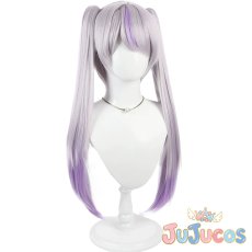 画像3: Vtuber　ラプラス・ダークネス（La+ Darknesss）　2024新衣装2　コスプレウィッグ　バーチャルYouTuber　コスプレ鬘　JUJUcosplay (3)