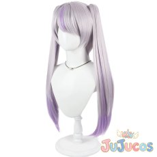 画像4: Vtuber　ラプラス・ダークネス（La+ Darknesss）　2024新衣装2　コスプレウィッグ　バーチャルYouTuber　コスプレ鬘　JUJUcosplay (4)