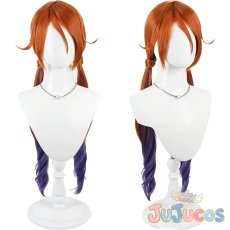 画像1: 和泉愛衣　ふたりぼっちカーニバル　コスプレウィッグ　アイドルマスター シャイニーカラーズ　コスプレ鬘　JUJUcosplay (1)