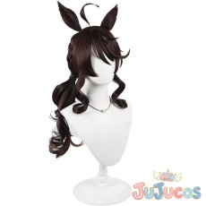 画像3: デアリングタクト　白に至る純真　コスプレウィッグ　ウマ娘プリティーダービー　コスプレ鬘　JUJUcosplay (3)
