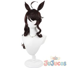 画像4: デアリングタクト　白に至る純真　コスプレウィッグ　ウマ娘プリティーダービー　コスプレ鬘　JUJUcosplay (4)