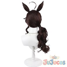 画像5: デアリングタクト　白に至る純真　コスプレウィッグ　ウマ娘プリティーダービー　コスプレ鬘　JUJUcosplay (5)
