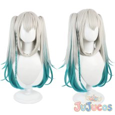 画像1: Vtuber　Rei7　コスプレウィッグ　バーチャルYouTuber　コスプレ鬘　JUJUcosplay (1)