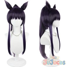 画像1: カスミ（サマー）　コスプレウィッグ　プリンセスコネクト!Re:Dive　コスプレ鬘　JUJUcosplay (1)