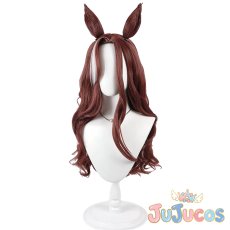 画像4: デアリングハート　勝負服　コスプレウィッグ　ウマ娘プリティーダービー　コスプレ鬘　JUJUcosplay (4)