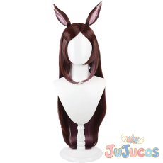画像2: サクラバクシンオー(ダンス衣装)　コスプレウィッグ　ウマ娘プリティーダービー　コスプレ鬘　JUJUcosplay (2)