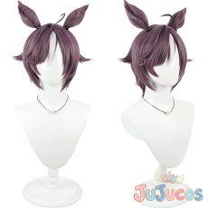 画像1: ビリーヴ　勝負服　コスプレウィッグ　ウマ娘プリティーダービー　コスプレ鬘　JUJUcosplay (1)