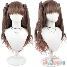 画像1: 藤島慈　全方位キュン?　コスプレウィッグ　ラブライブ！蓮ノ空女学院スクールアイドルクラブ　コスプレ鬘　JUJUcosplay (1)