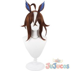 画像2: エピファネイア　勝負服　コスプレウィッグ　ウマ娘プリティーダービー　コスプレ鬘　JUJUcosplay (2)